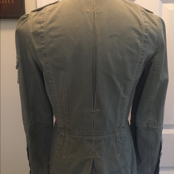 Marc Jacobs green military jacket - Picture 2 of 8